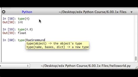 type error python