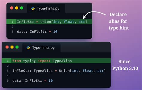 type hint any python