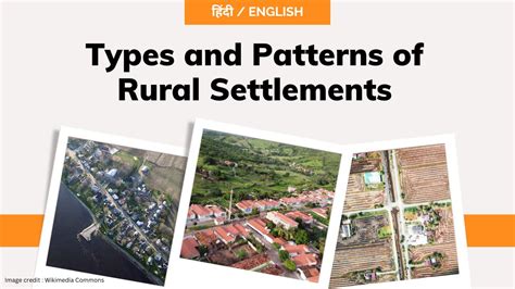 types and patterns of rural settlement pdf