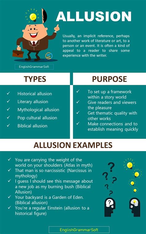 types of allusion with examples
