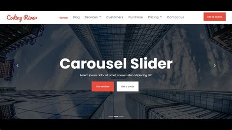 types of carousel slider in bootstrap