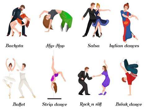 types of dance movements