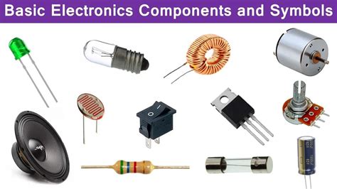 types of electrical components and their functions