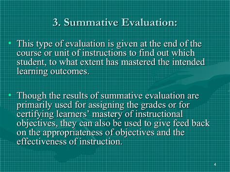 types of evaluation slideshare