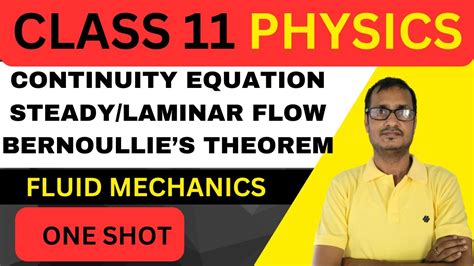types of flow in fluid mechanics class 11