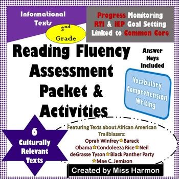 types of fluency assessments