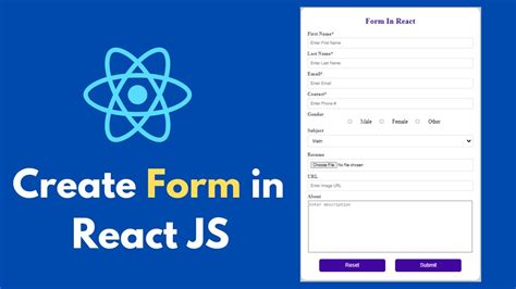 types of form in react