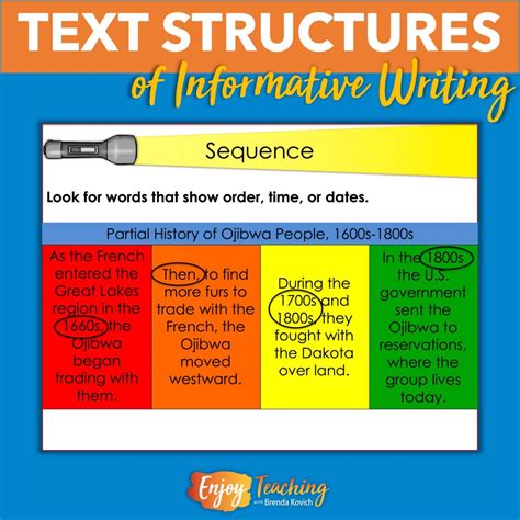 types of informational text structures