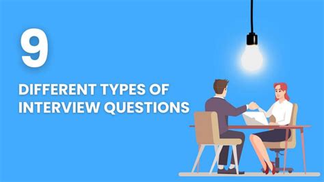 types of interview questions consist of