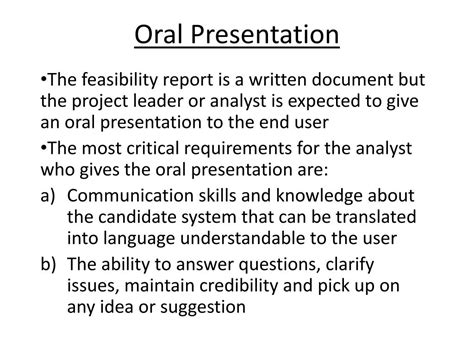 types of oral presentation with examples