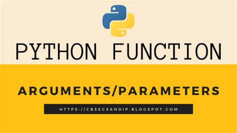types of parameters in python class 12