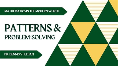 types of patterns in mathematics in modern world ppt