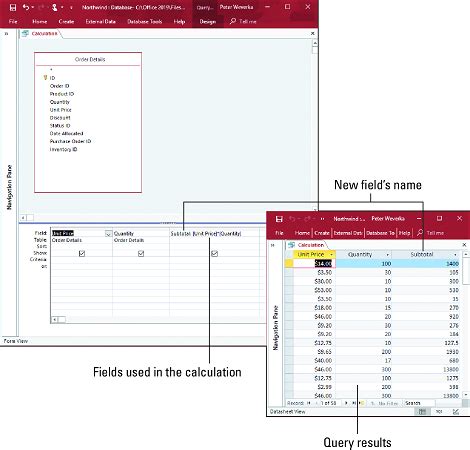 types of queries in microsoft access