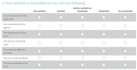 types of questions in surveymonkey