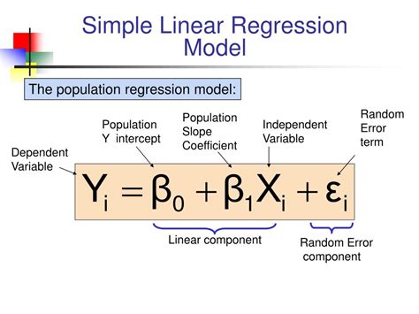 types of simple linear regression