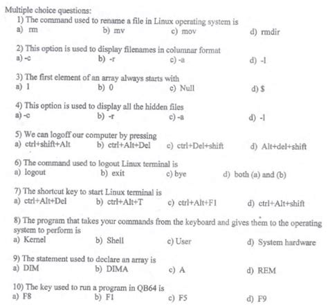 types of software class 5 questions and answers mcq