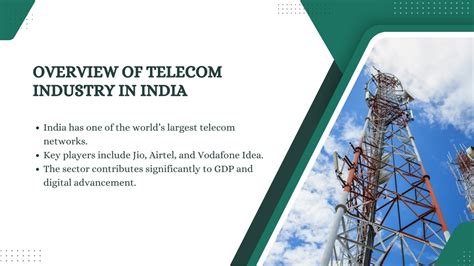 types of telecom services in india