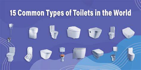 types of toilets