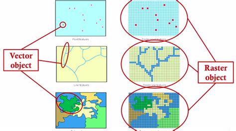 types of vector data in geography