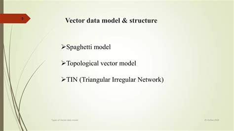 types of vector data model in gis