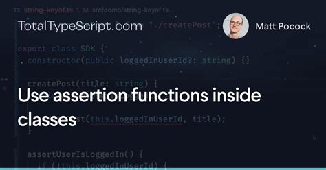 typescript assertion function