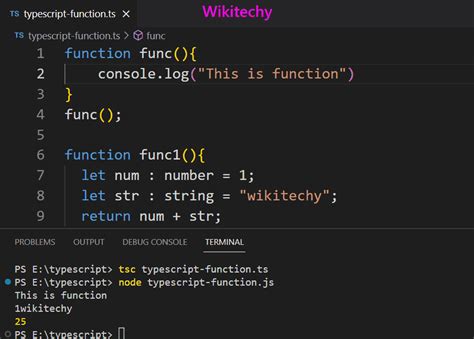 typescript class function parameter