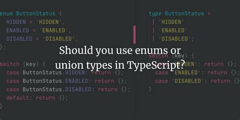 typescript define union type