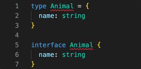 typescript difference between type and class