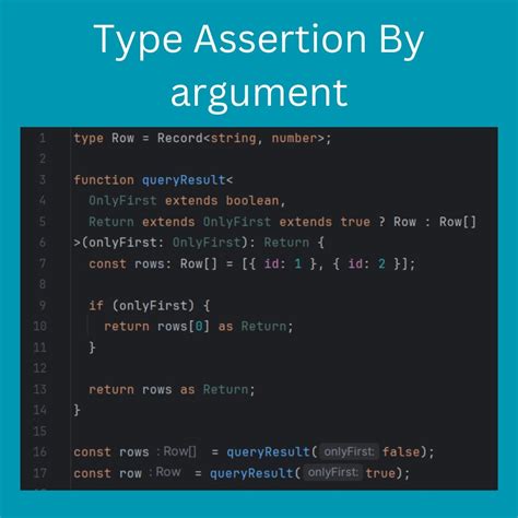 typescript type assertion function argument