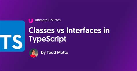 typescript when to use interface vs class