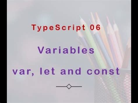 typescript when to use let vs const