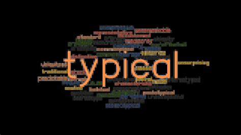 typical meaning in english with example