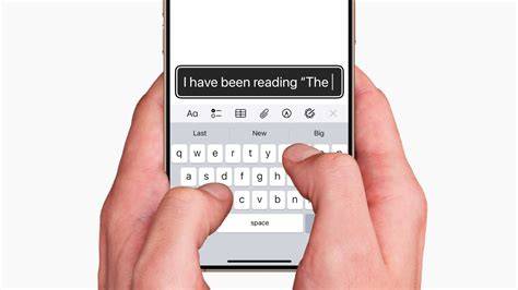 typing email on phone screen