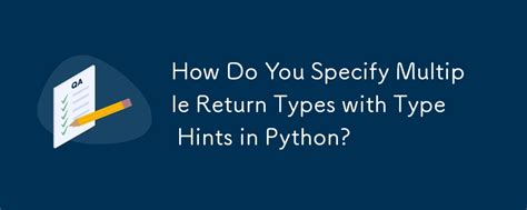 typing in python 3.10