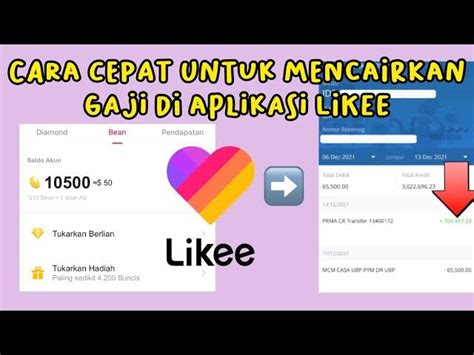 Uang dari Likee