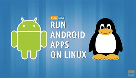 ubuntu run android apps