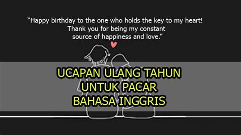 ucapan selamat ulang tahun untuk pacar bahasa inggris panjang