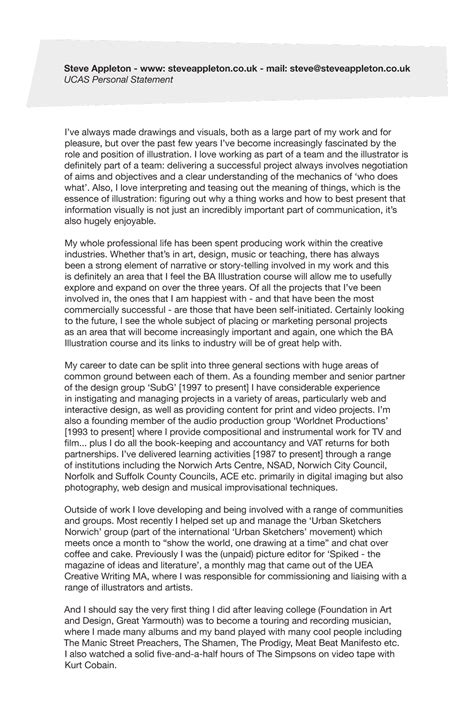 ucas personal statement conclusion examples