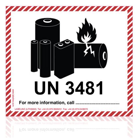 un code for lithium ion batteries