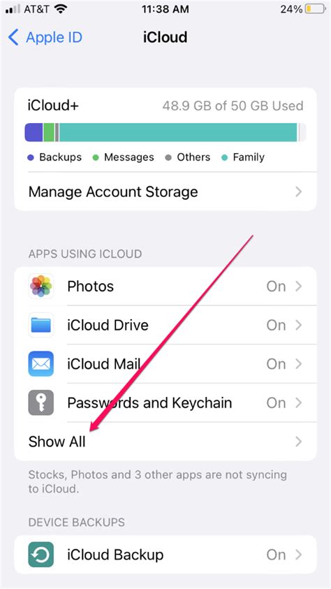 unable to delete app data from icloud