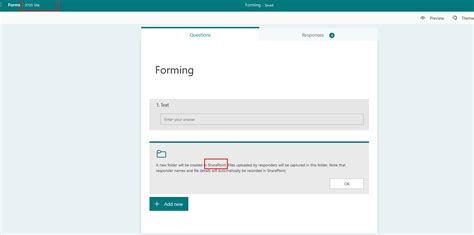 unable to upload file in microsoft forms