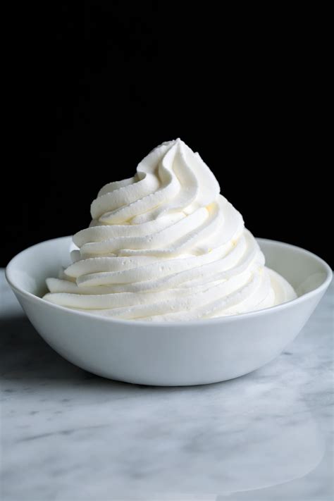 underbeaten whipped cream