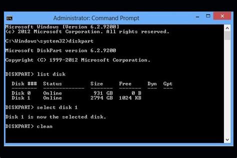 undo clean command in diskpart