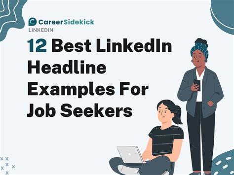 unemployed linkedin headline examples for job seekers
