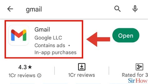 uninstall gmail app from android phone