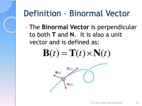 unit binormal vector formula