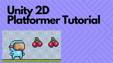 unity 2d game tutorial