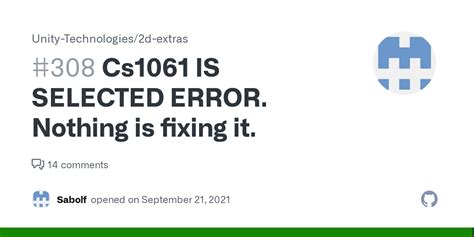 unity error code cs1061