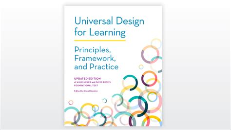 universal design for learning principles framework and practice
