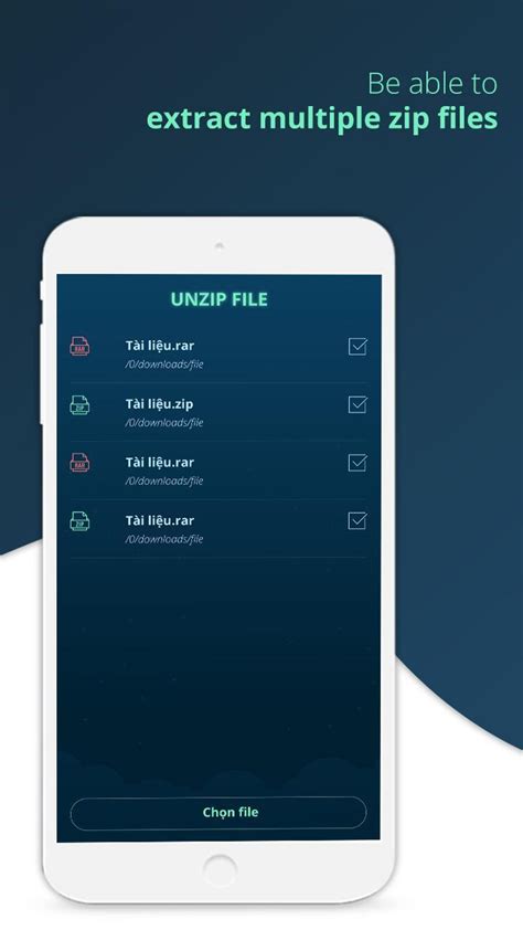 unzip download file in android